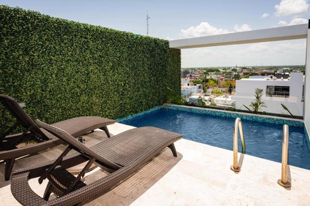 Penthouse Con Alberca Privada Apartment